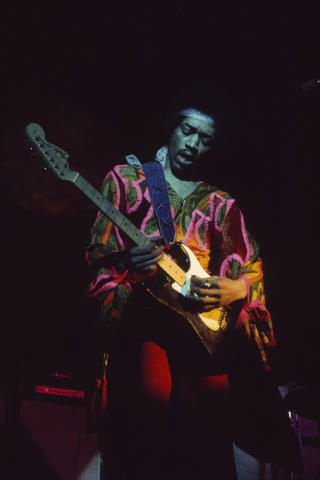 Jimi Hendrix Fine Art Print