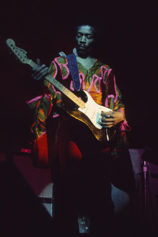 Jimi Hendrix Fine Art Print