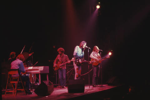 Crosby, Stills, Nash & Young Fine Art Print