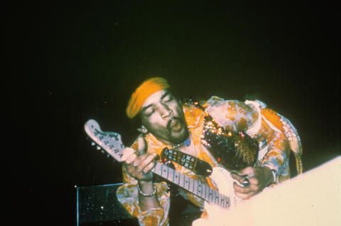 Jimi Hendrix Fine Art Print