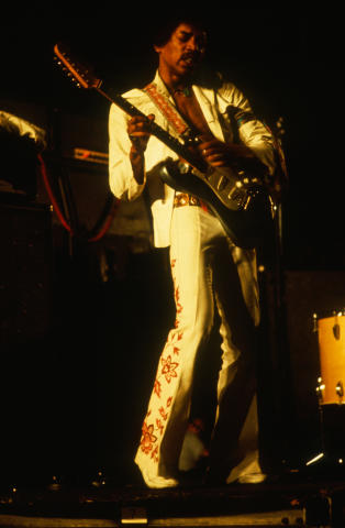 Jimi Hendrix Fine Art Print