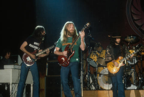 Rossington Collins Band Fine Art Print