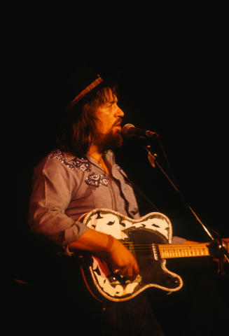 Waylon Jennings Fine Art Print