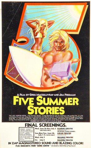 Five Summer Stories Handbill