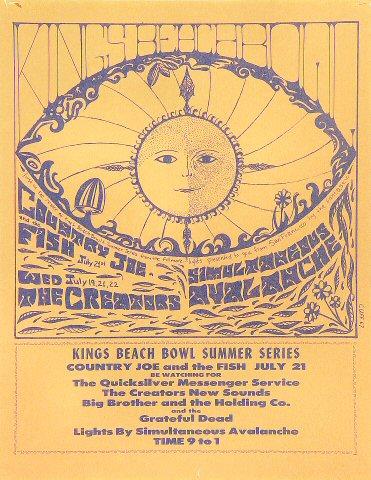 Country Joe & the Fish Handbill