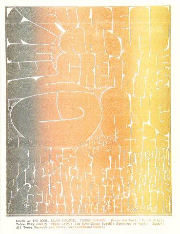 Grateful Dead Handbill
