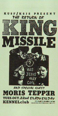 King Missile Handbill