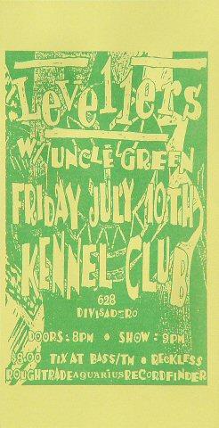 Levellers Handbill