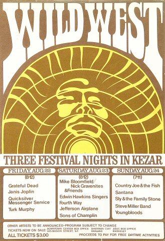 Grateful Dead Handbill