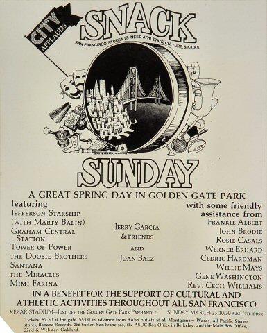 Grateful Dead Handbill