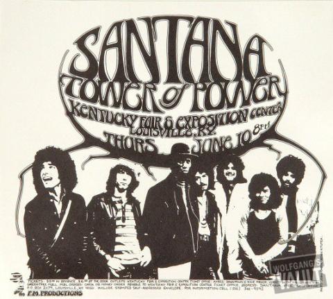 Santana Handbill