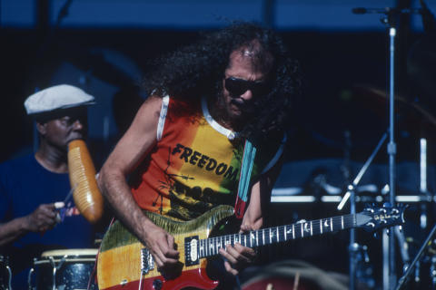 Carlos Santana Fine Art Print