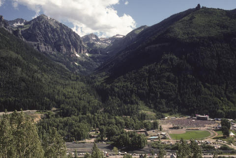 Telluride Bluegrass Festival Fine Art Print