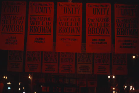 Willie Brown Inauguration Fine Art Print