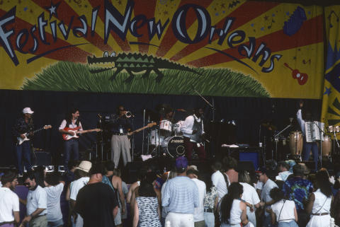 New Orleans by the Bay Music Festival Fine Art Print