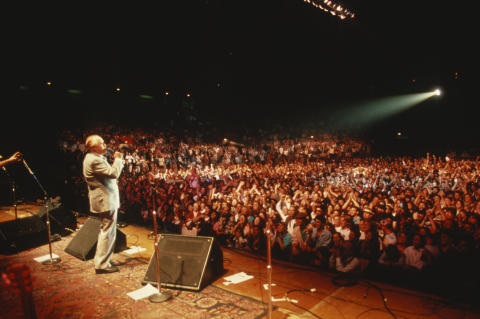 Earthquake Relief Concert Fine Art Print