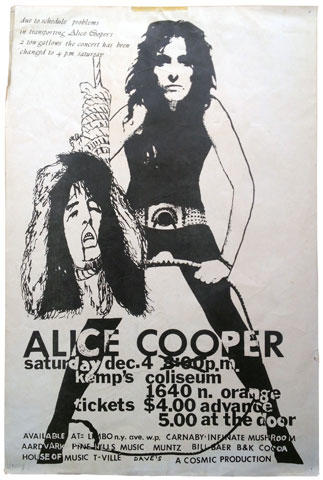 Alice Cooper Poster