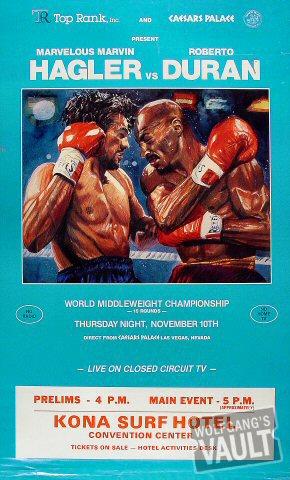Marvin Hagler Poster