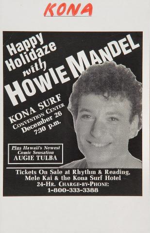 Howie Mandel Handbill