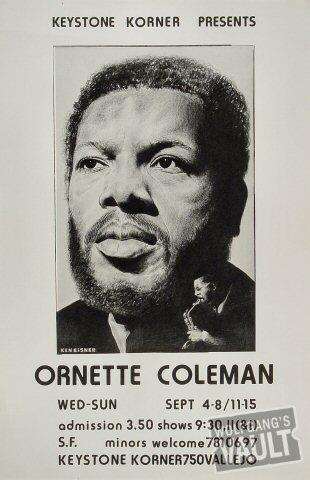 Ornette Coleman Poster