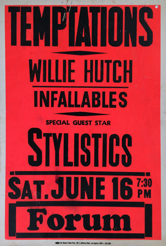 The Temptations Poster