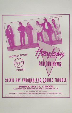 Huey Lewis & the News Poster