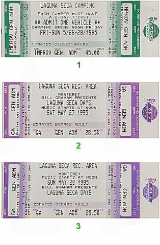 Bob Dylan Vintage Ticket