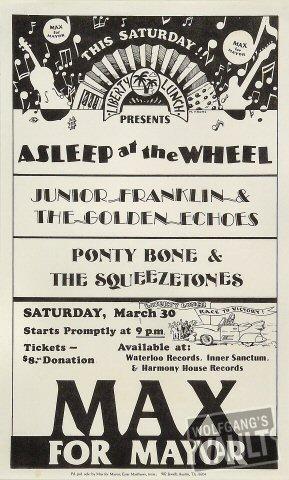 Asleep at the Wheel Poster