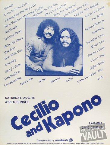 Cecilio and Kapono Poster