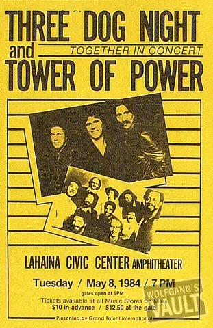 Three Dog Night Handbill