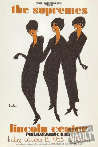 The Supremes Handbill