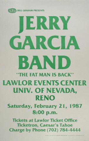 Jerry Garcia Band Poster
