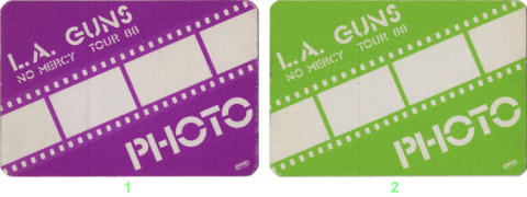 L.A. Guns Backstage Pass