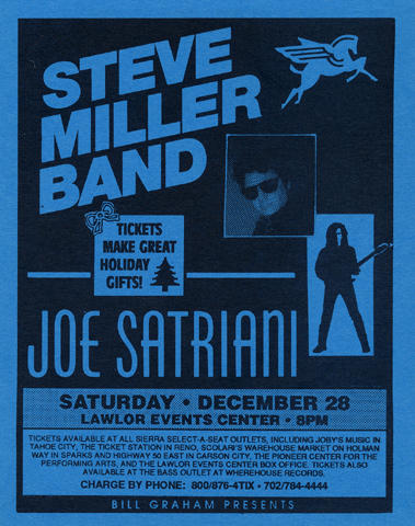 Steve Miller Band Handbill