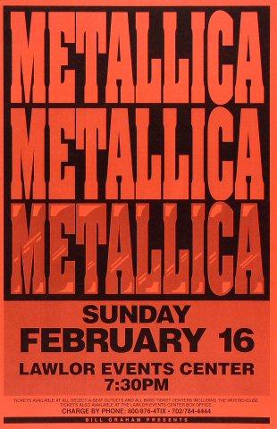 Metallica Poster