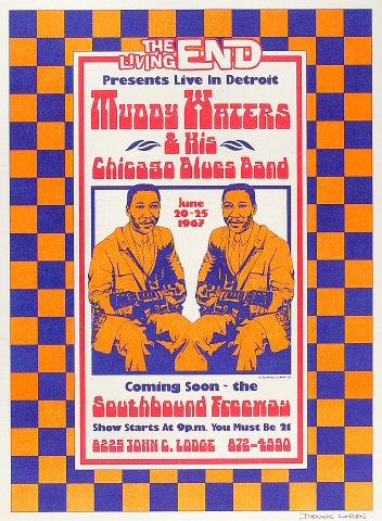 Muddy Waters Blues Band Poster