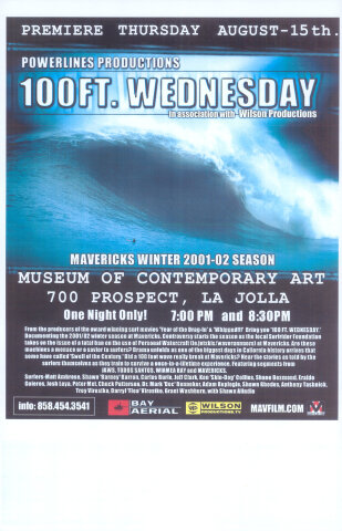 100FT. Wednesday Poster