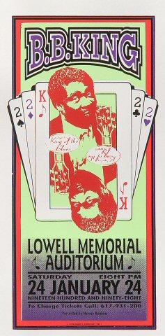 B.B. King Handbill