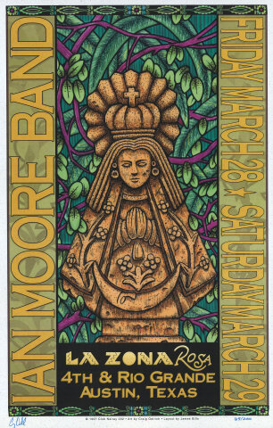 Ian Moore Band Poster