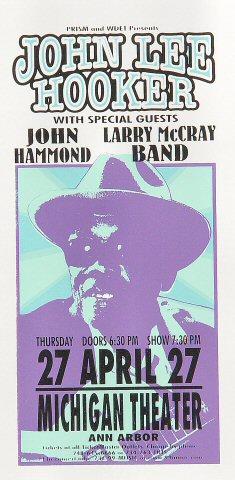 John Lee Hooker Handbill
