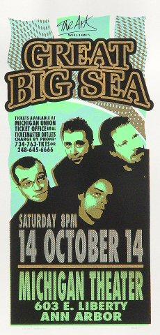 Great Big Sea Handbill