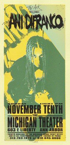 Ani DiFranco Handbill