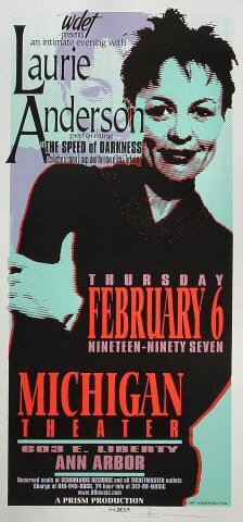 Laurie Anderson Silkscreen