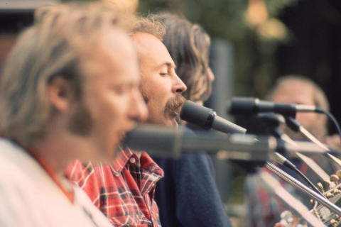 Crosby, Stills, Nash & Young Fine Art Print