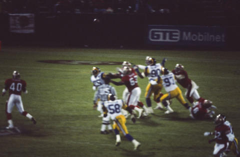 Football - 49ers V. Rams Fine Art Print