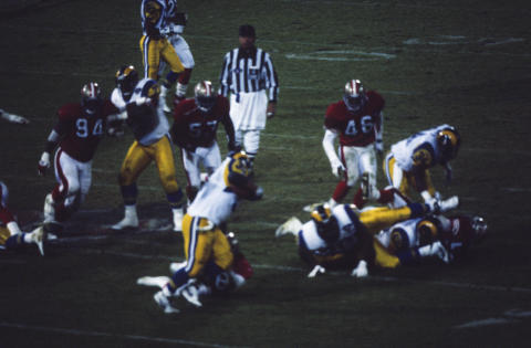 Football - 49ers V. Rams Fine Art Print