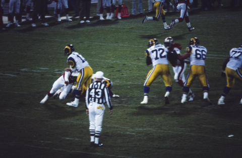 Football - 49ers V. Rams Fine Art Print