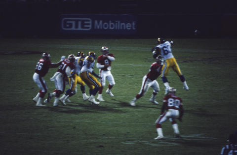 Football - 49ers V. Rams Fine Art Print