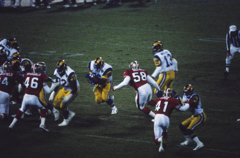 Football - 49ers V. Rams Fine Art Print