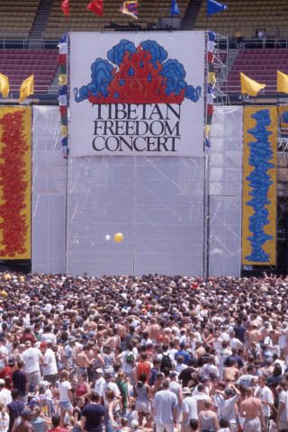 Tibetan Freedom Concert Fine Art Print